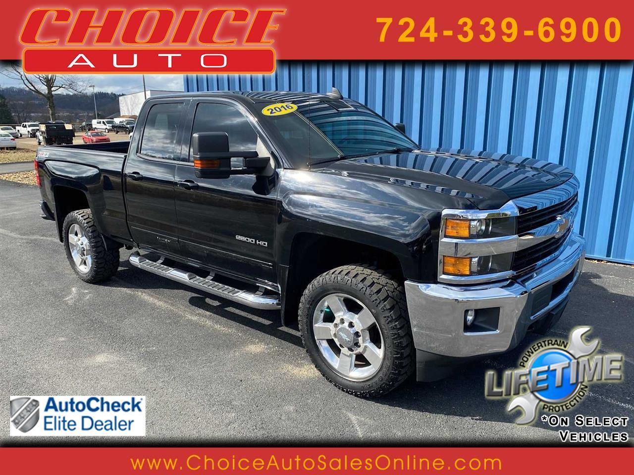 2016 Chevrolet Silverado 2500HD LT Double Cab 4WD
