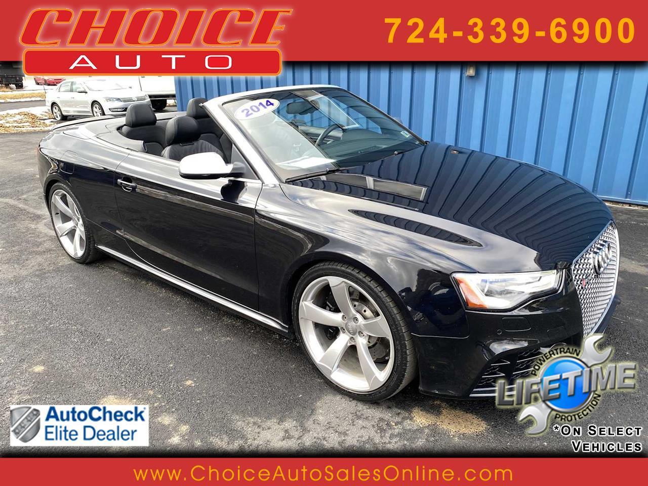 Audi RS5 4.2 Cabriolet quattro S tronic 2014