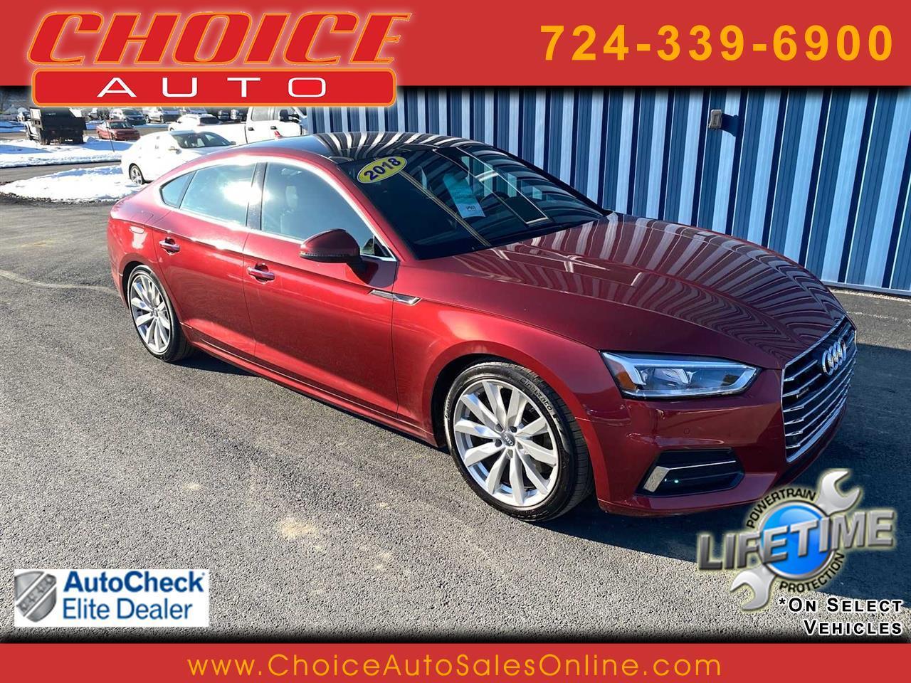 2018 Audi A5 Premium Plus Sportback quattro