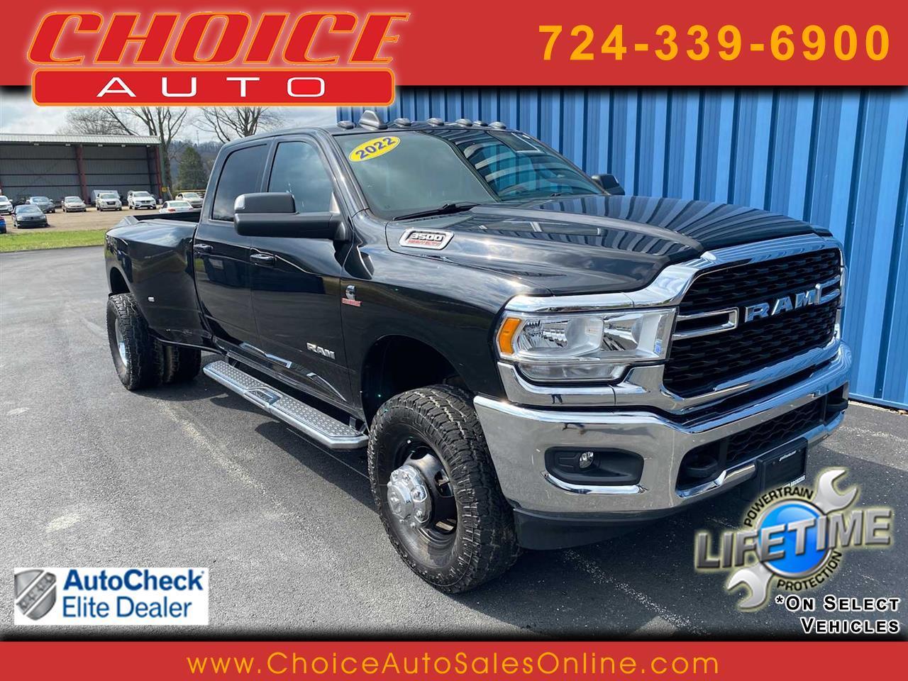 2022 RAM 3500 Big Horn Crew Cab LWB 4WD DRW