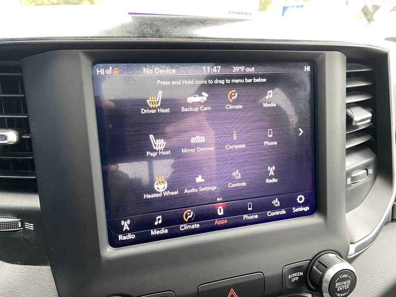 RAM 1500 Big Horn Crew Cab SWB 4WD 2019