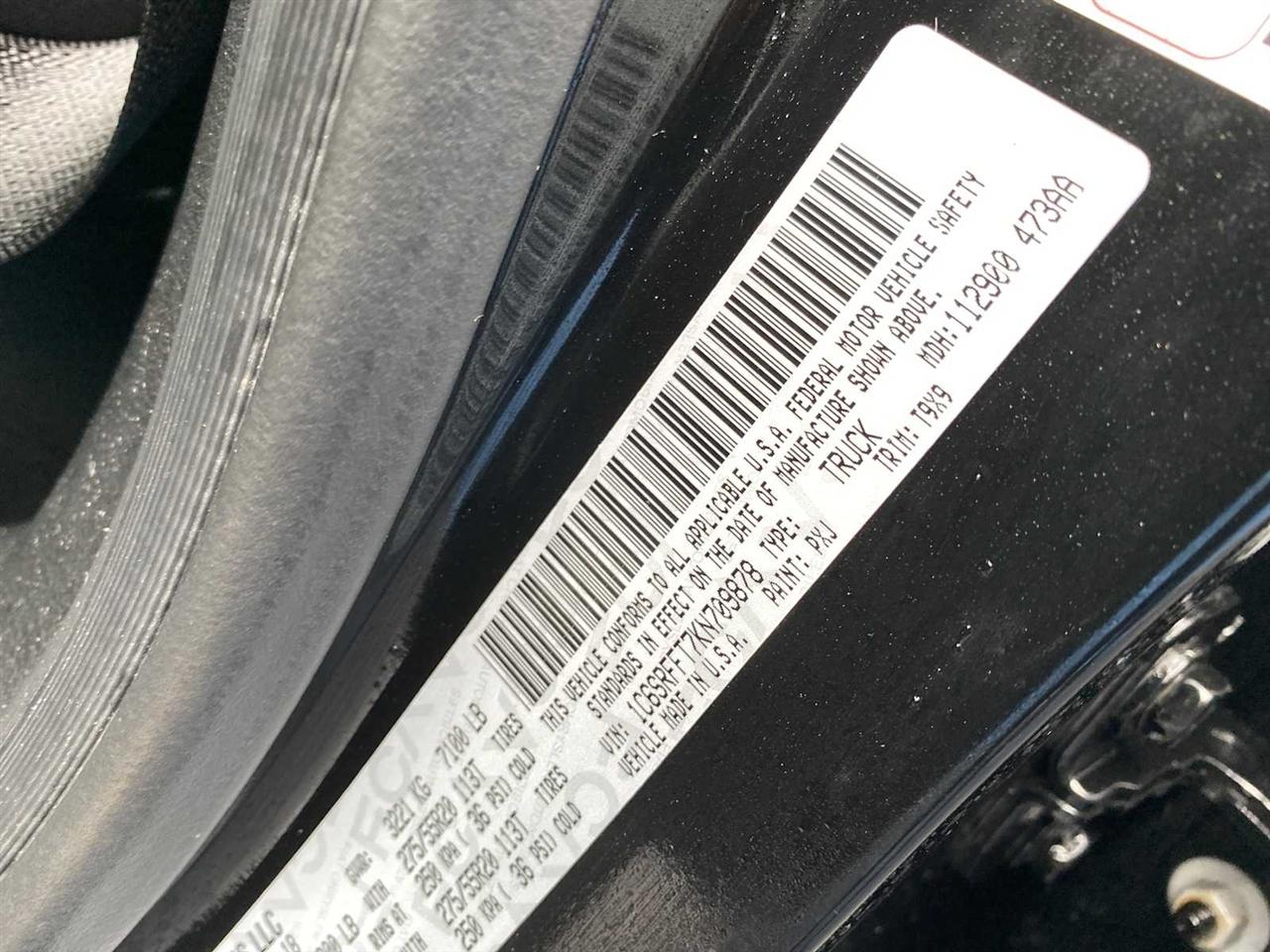 RAM 1500 Big Horn Crew Cab SWB 4WD 2019