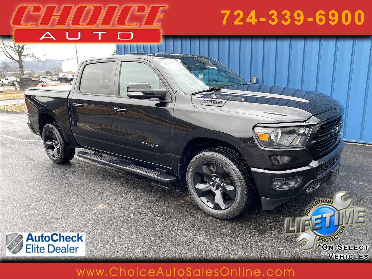 2019 RAM 1500 Big Horn Crew Cab SWB 4WD