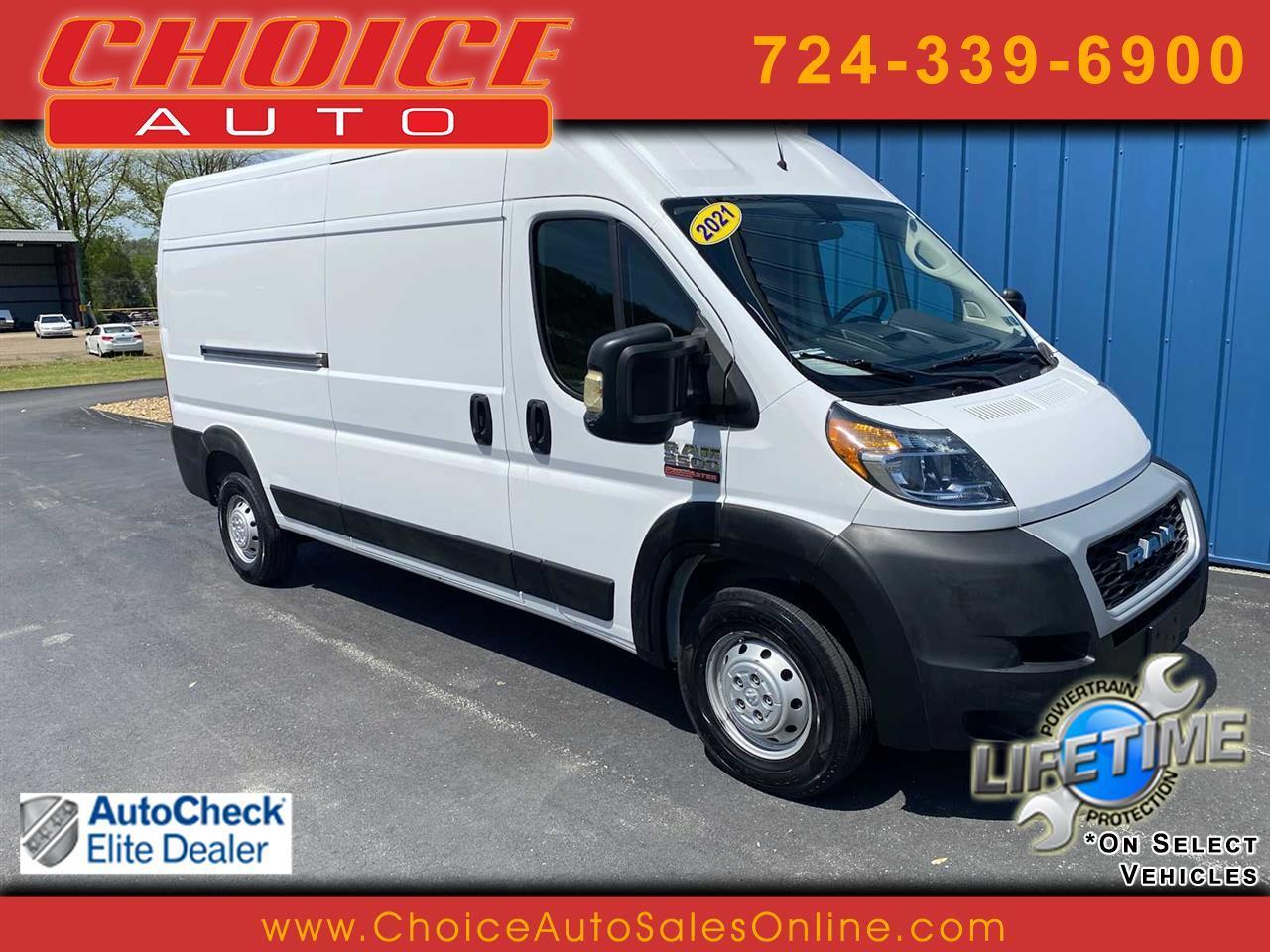2021 RAM Promaster 2500 High Roof 159-in. WB
