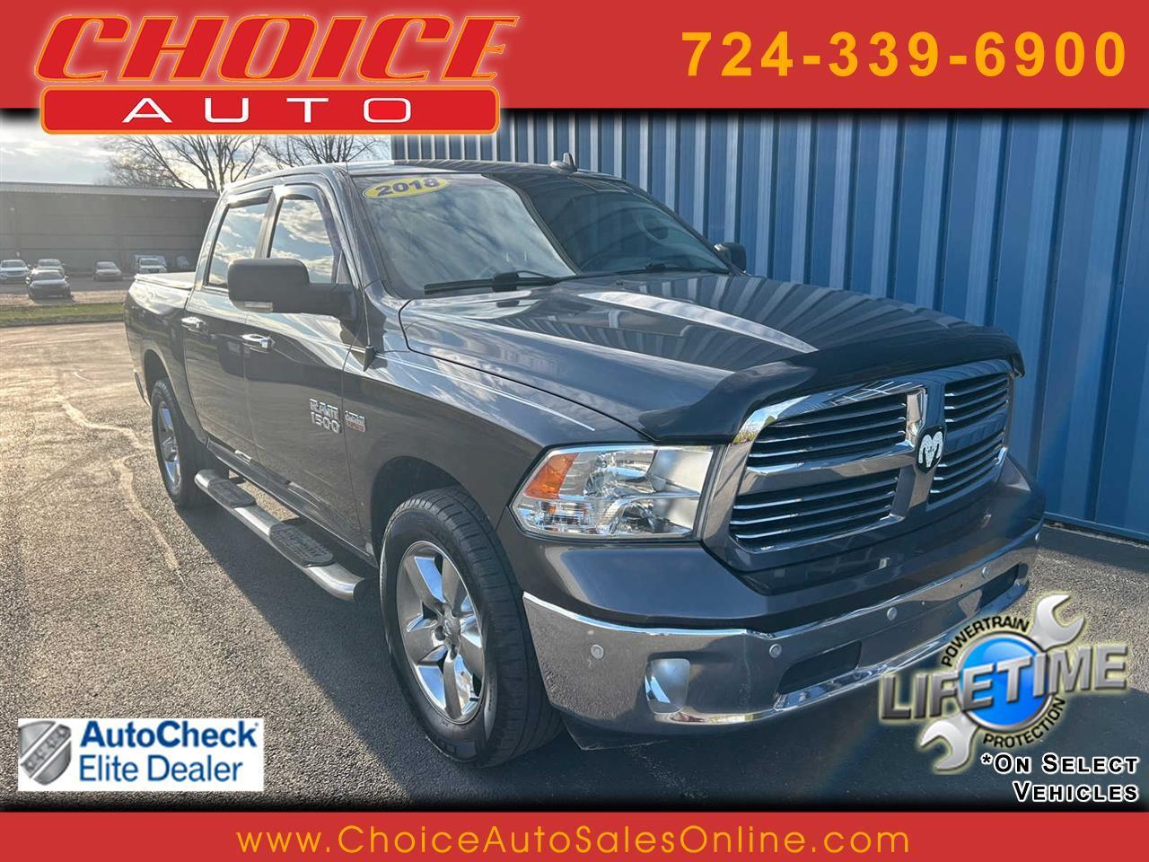 2018 RAM 1500 SLT Crew Cab SWB 4WD