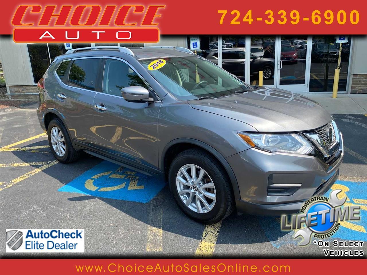 Nissan Rogue SV AWD 2018