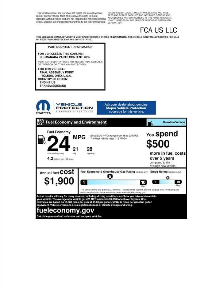 Jeep Cherokee Latitude 4WD 2016