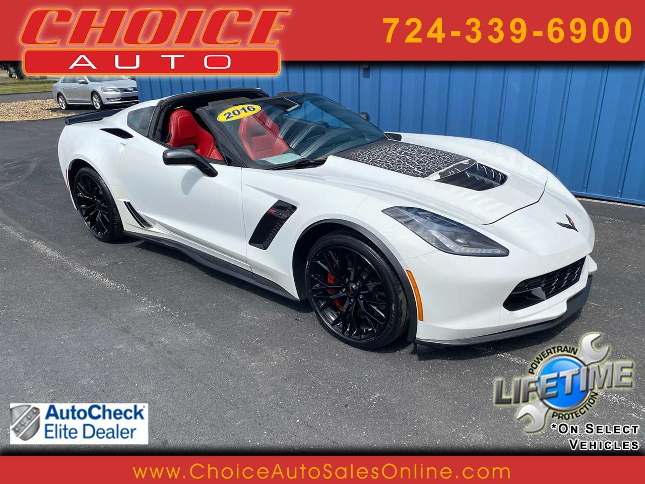 2016 Chevrolet Corvette 1LZ Z06 Coupe