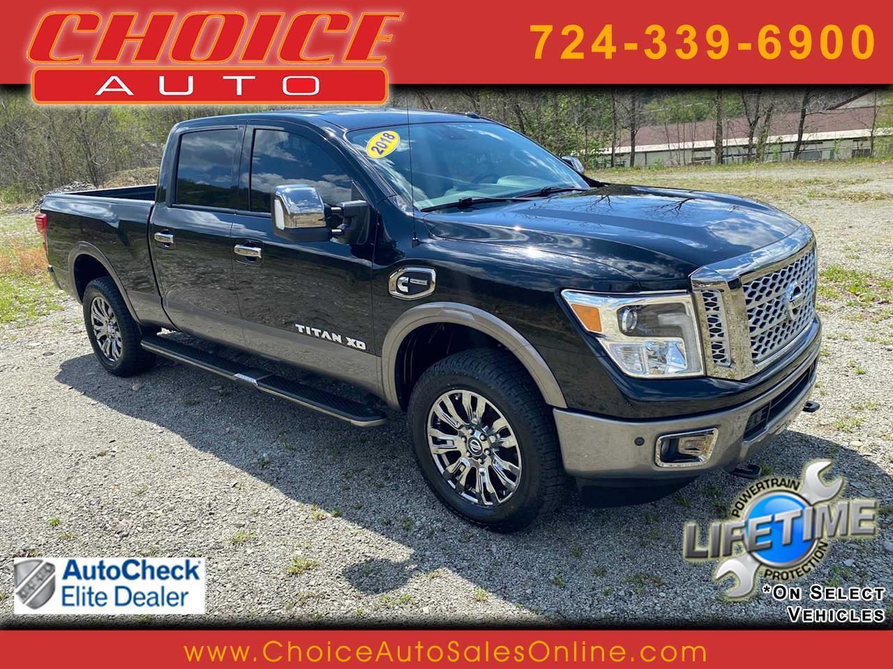 Nissan Titan XD Platinum Reserve Crew Cab 4WD 2018