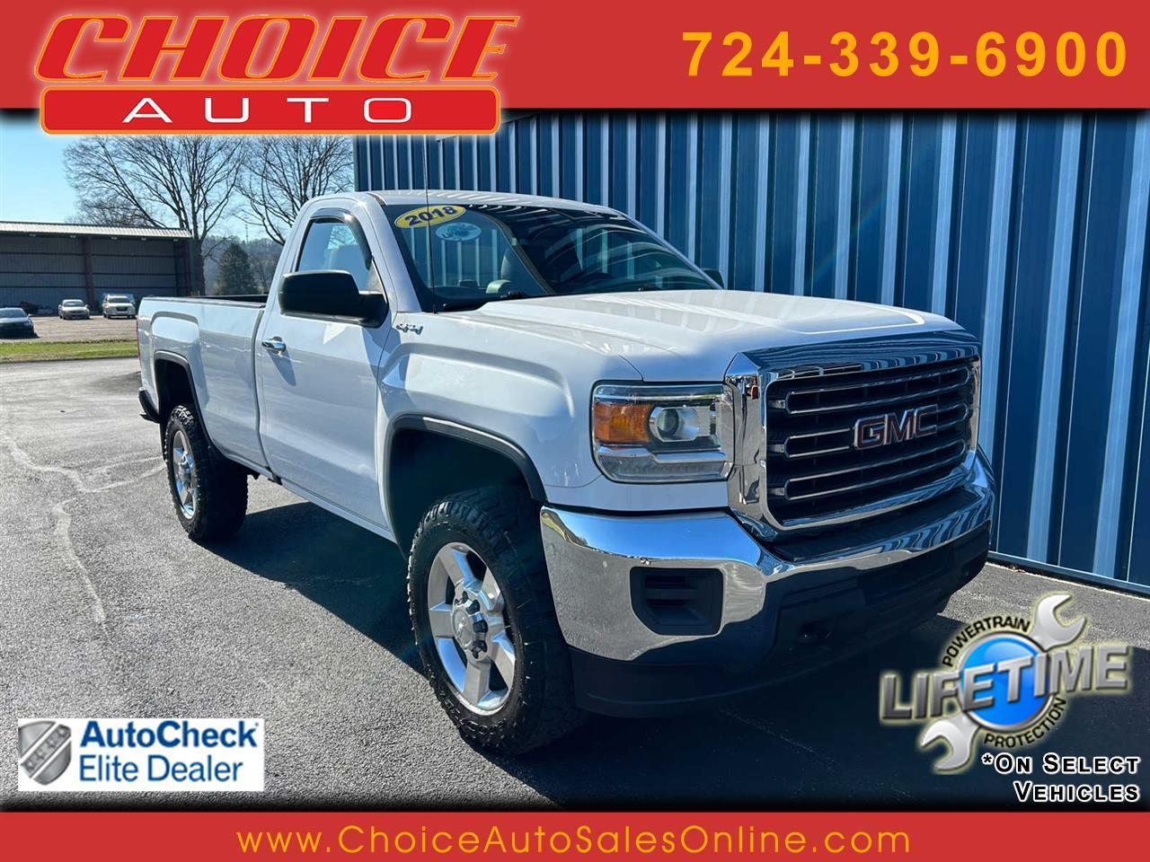 2018 GMC Sierra 2500HD Base Long Box 4WD