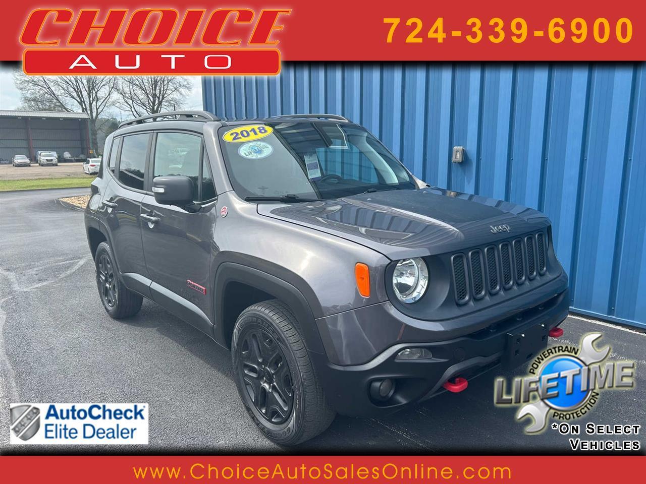2018 Jeep Renegade Trailhawk 4WD