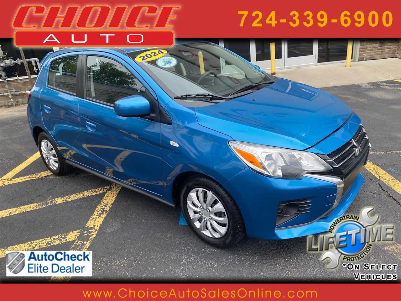 Mitsubishi Mirage ES 4D Hatchback 2024