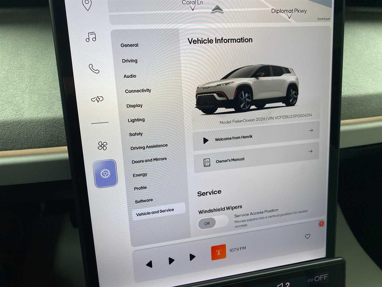 Fisker Ocean Ocean One 2023
