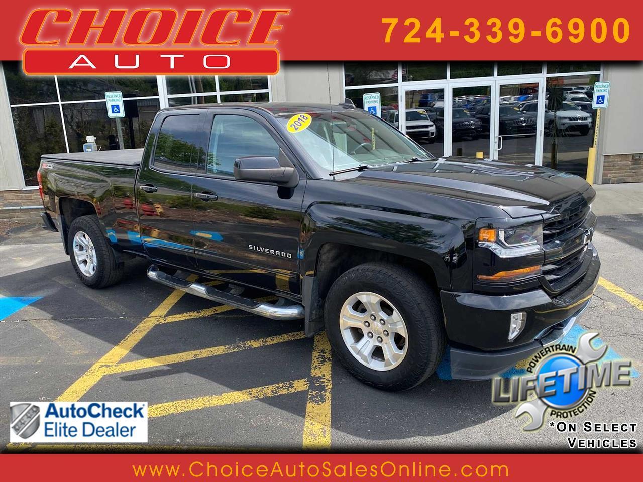 2018 Chevrolet Silverado 1500 LT Double Cab 4WD