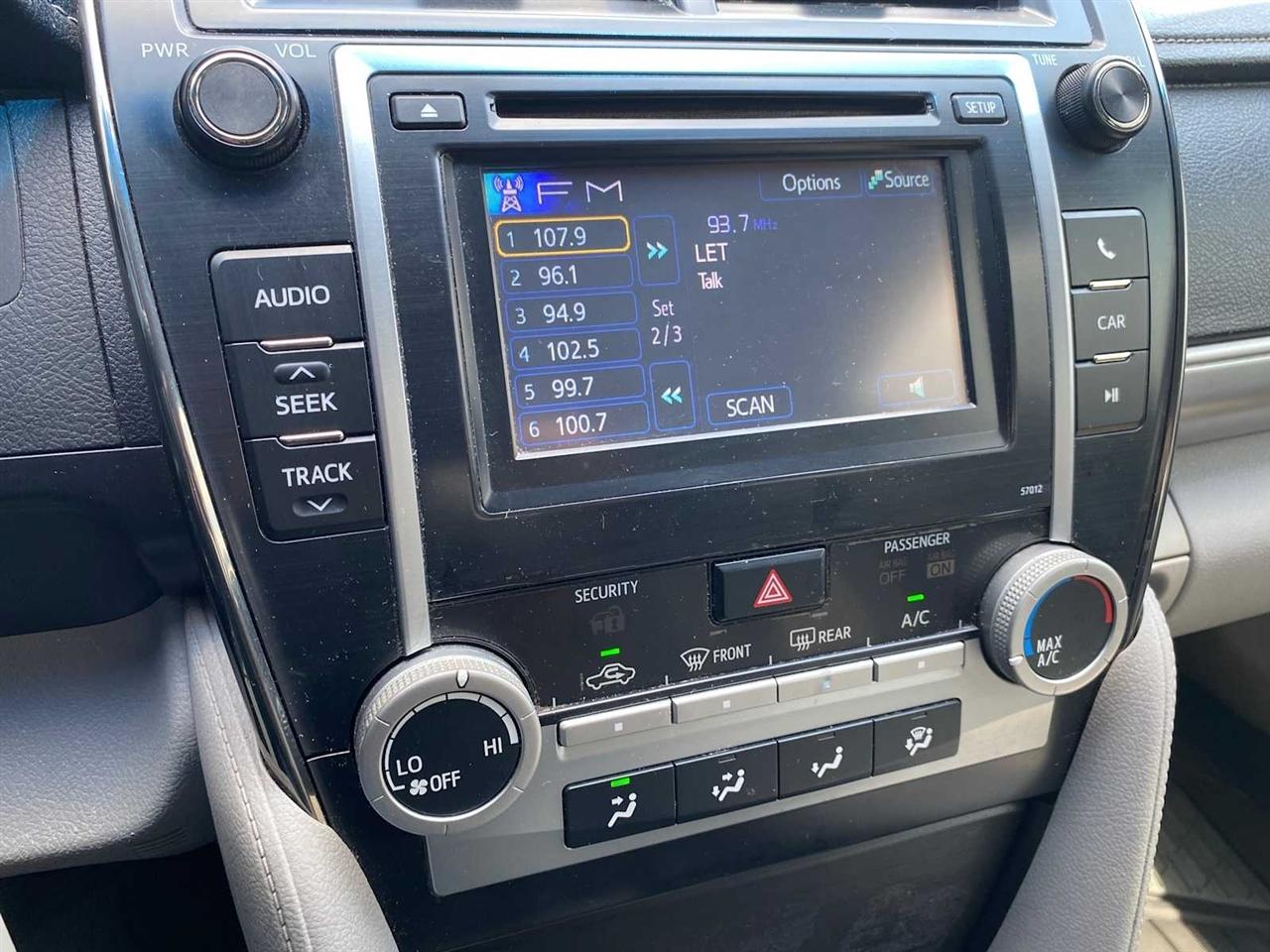 Toyota Camry LE 2012