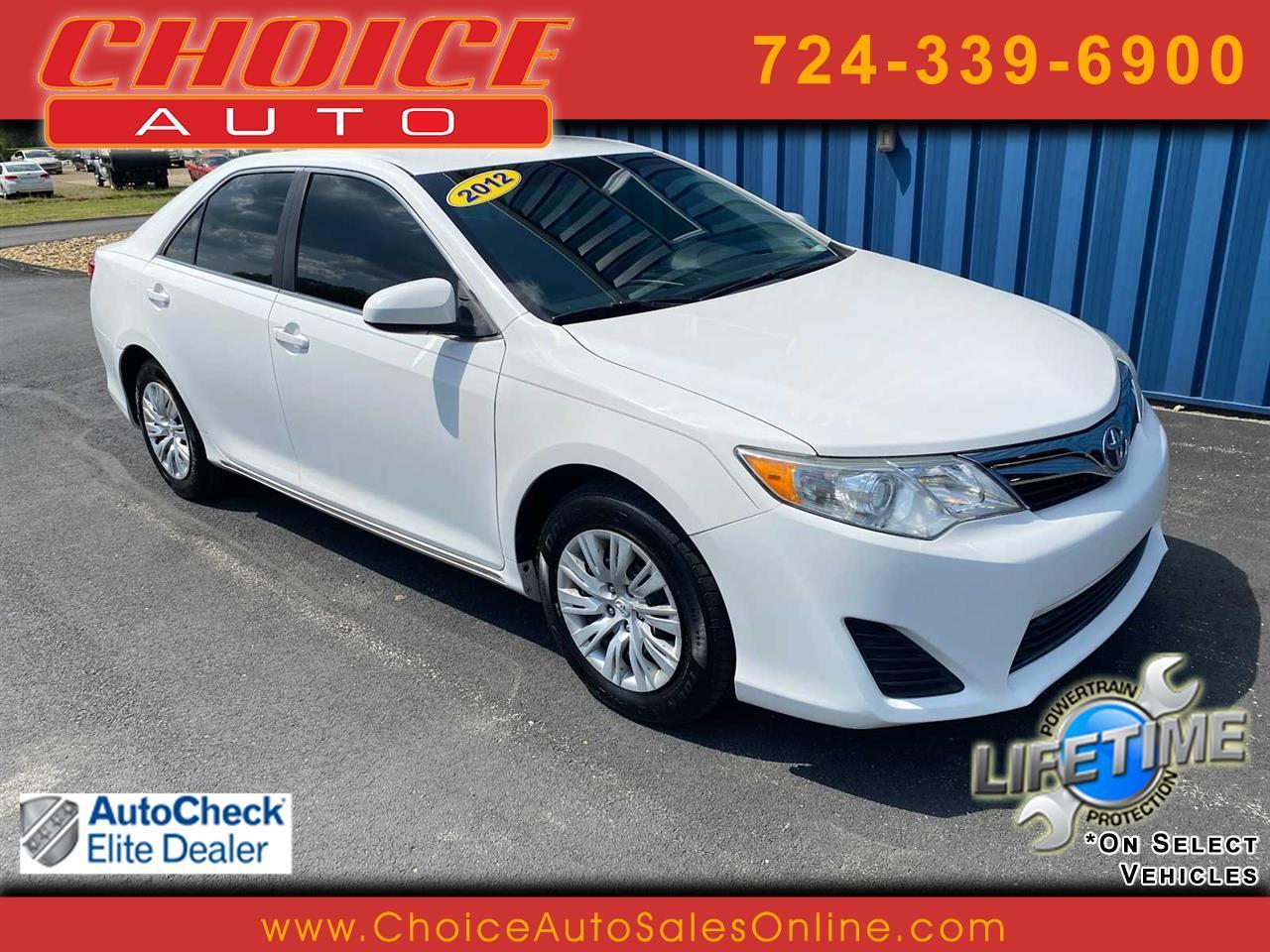 Toyota Camry LE 2012