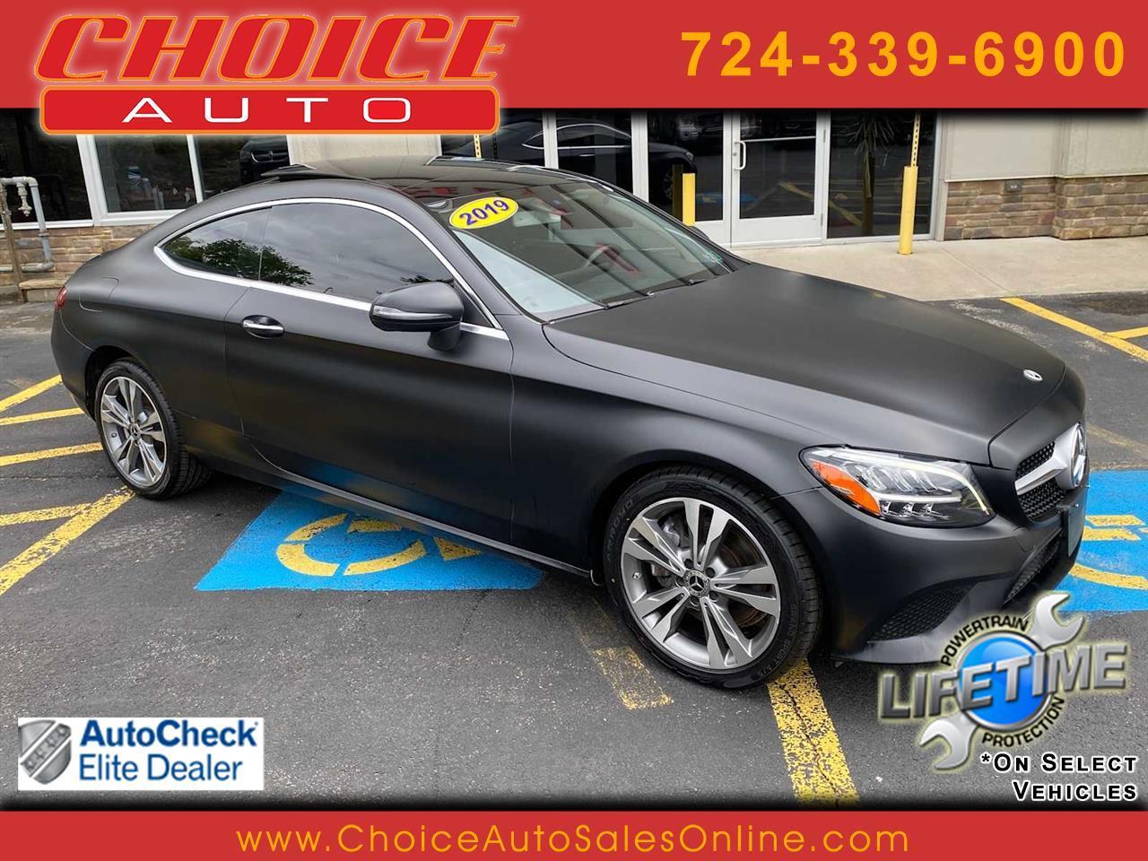 2019 Mercedes-Benz C-Class C300 4MATIC Coupe