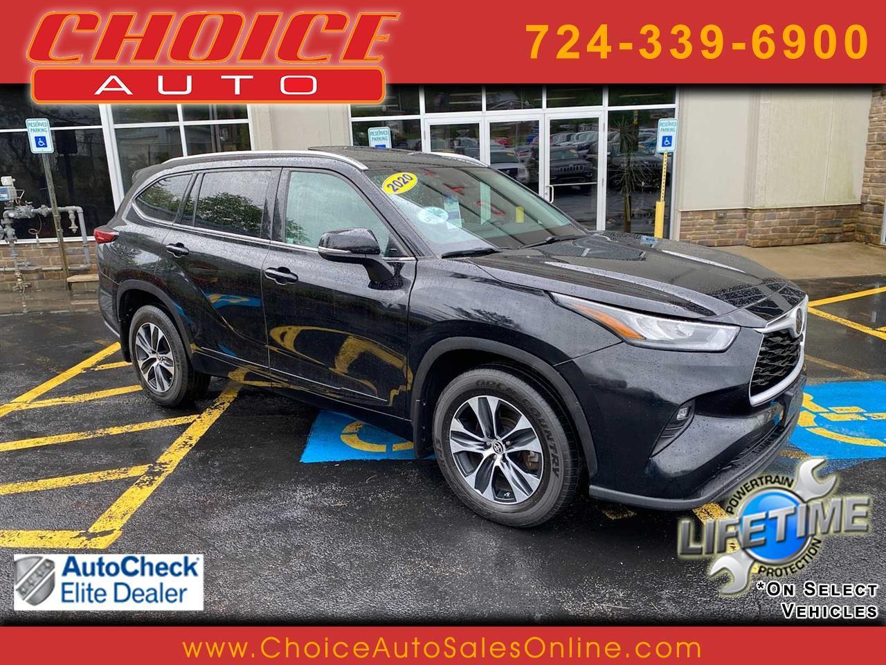 2020 Toyota Highlander XLE V6 AWD (Natl)