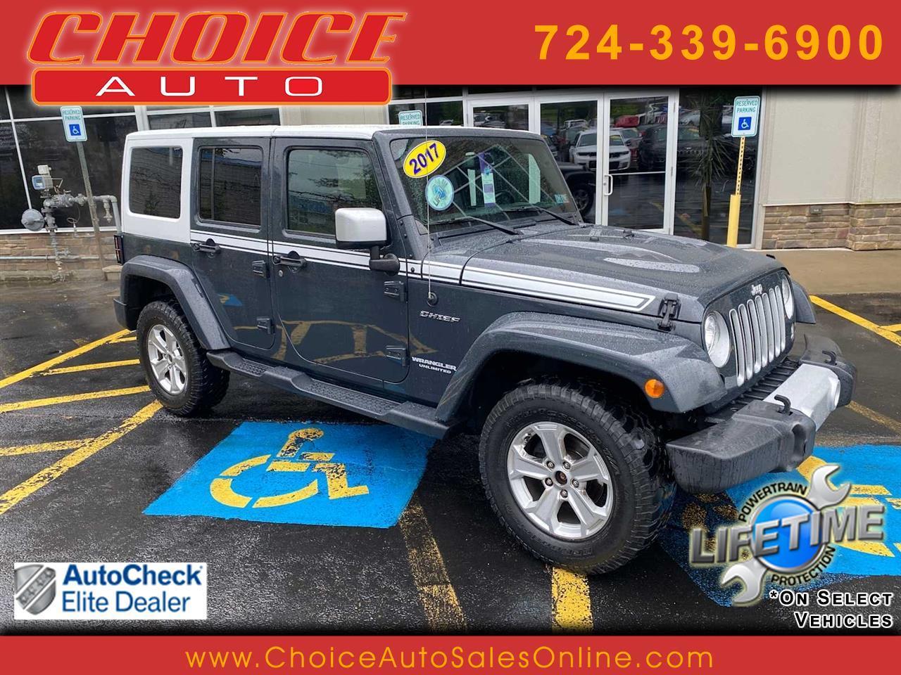 Jeep Wrangler Unlimited Sahara 4WD 2017