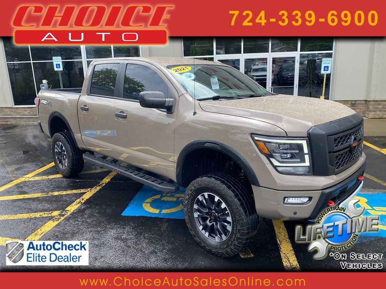 2021 Nissan Titan PRO-4X Crew Cab 4WD