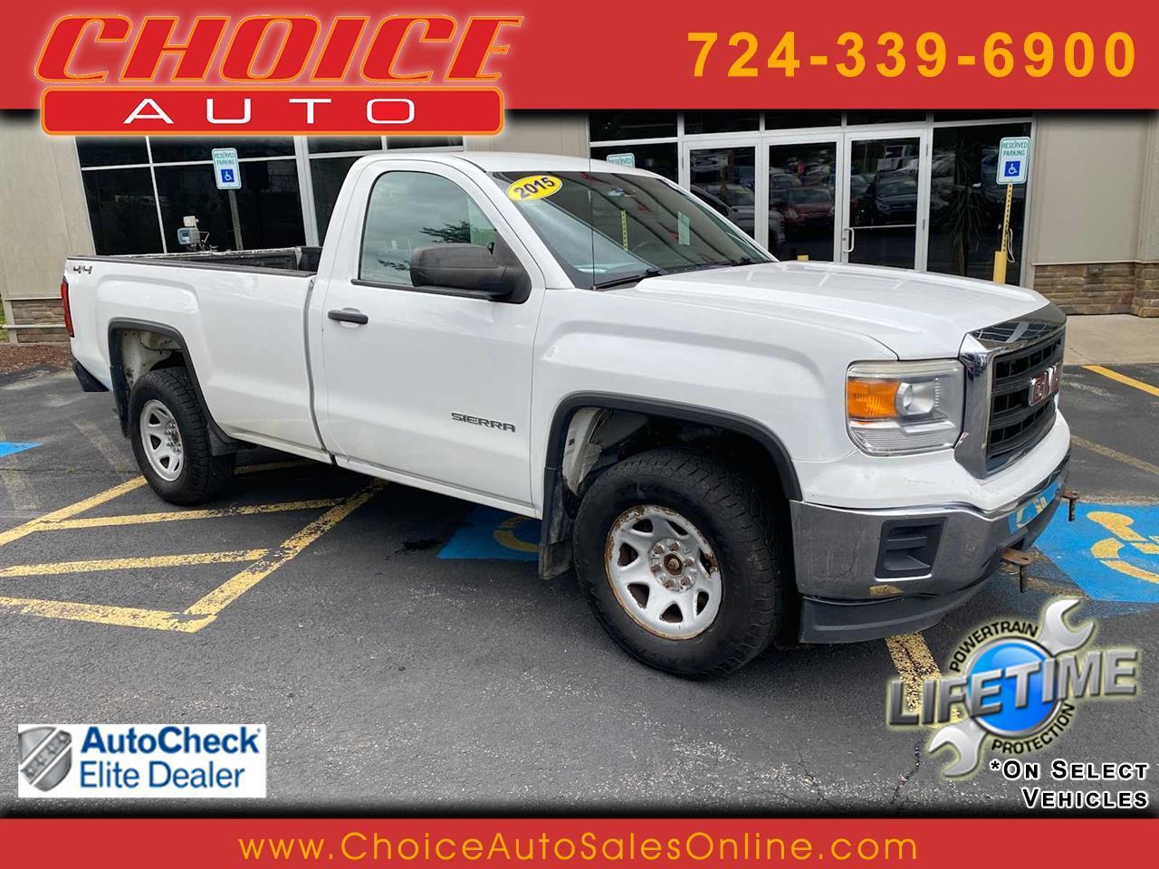GMC Sierra 1500 Base Long Box 4WD 2015