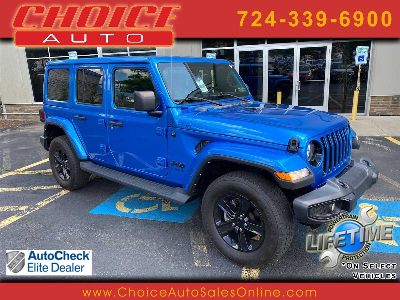 Jeep Wrangler Unlimited Sahara Altitude 4x4 2022