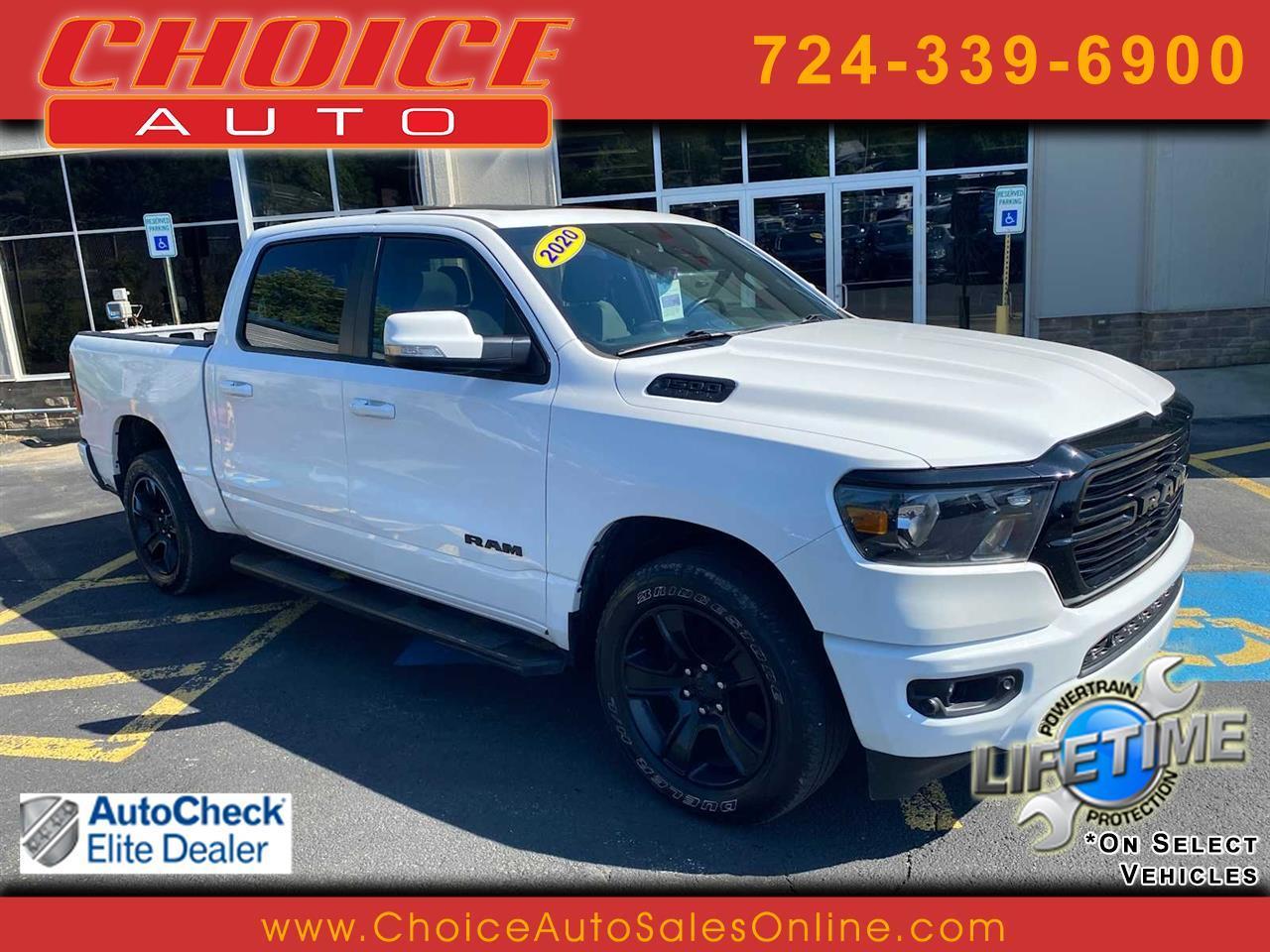 RAM 1500 Big Horn Crew Cab SWB 4WD 2020