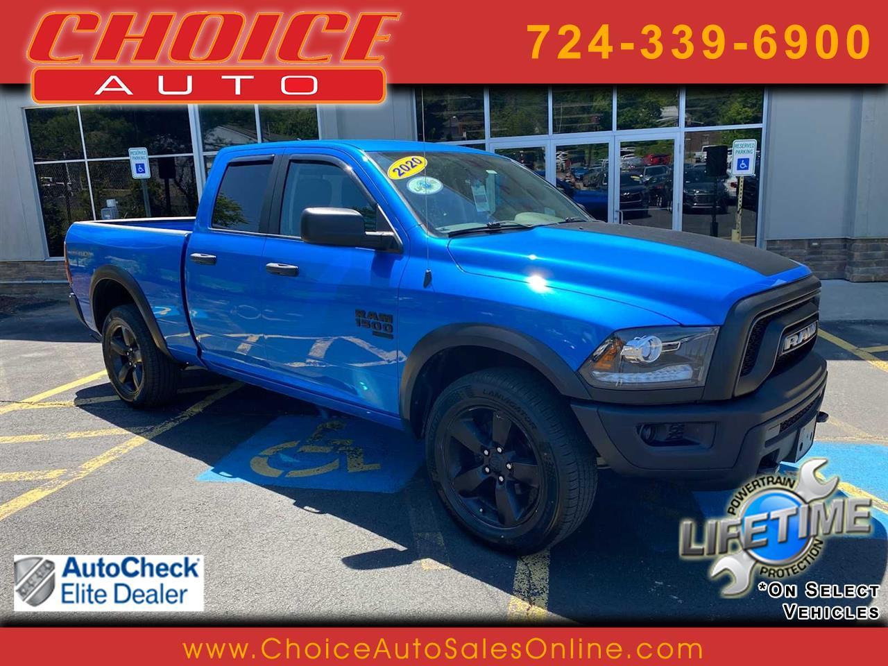 2020 RAM 1500 Classic Warlock 4x4 Quad Cab 6'4's photo