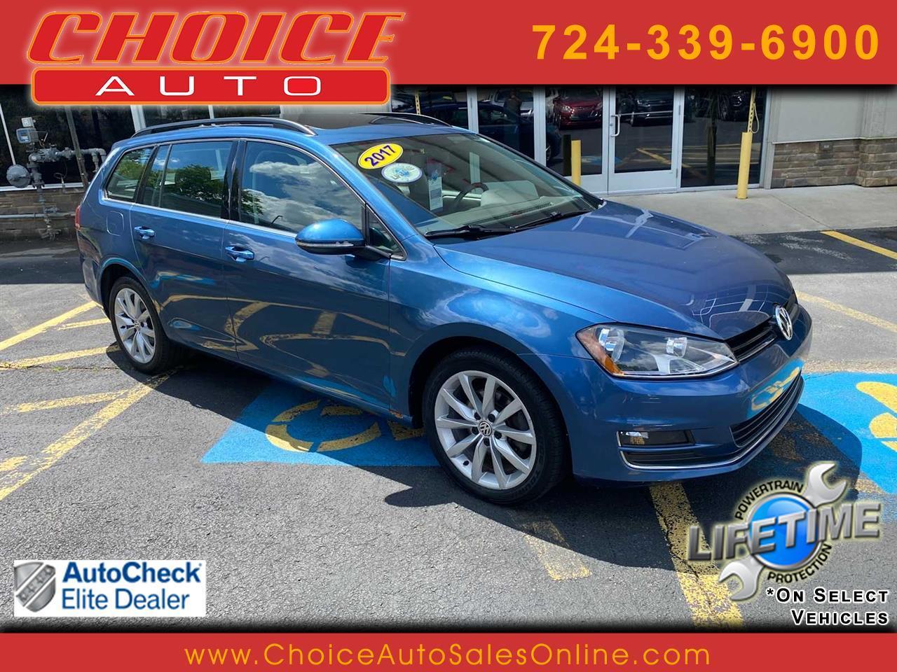 2017 Volkswagen Golf SportWagen TSI SE 6A