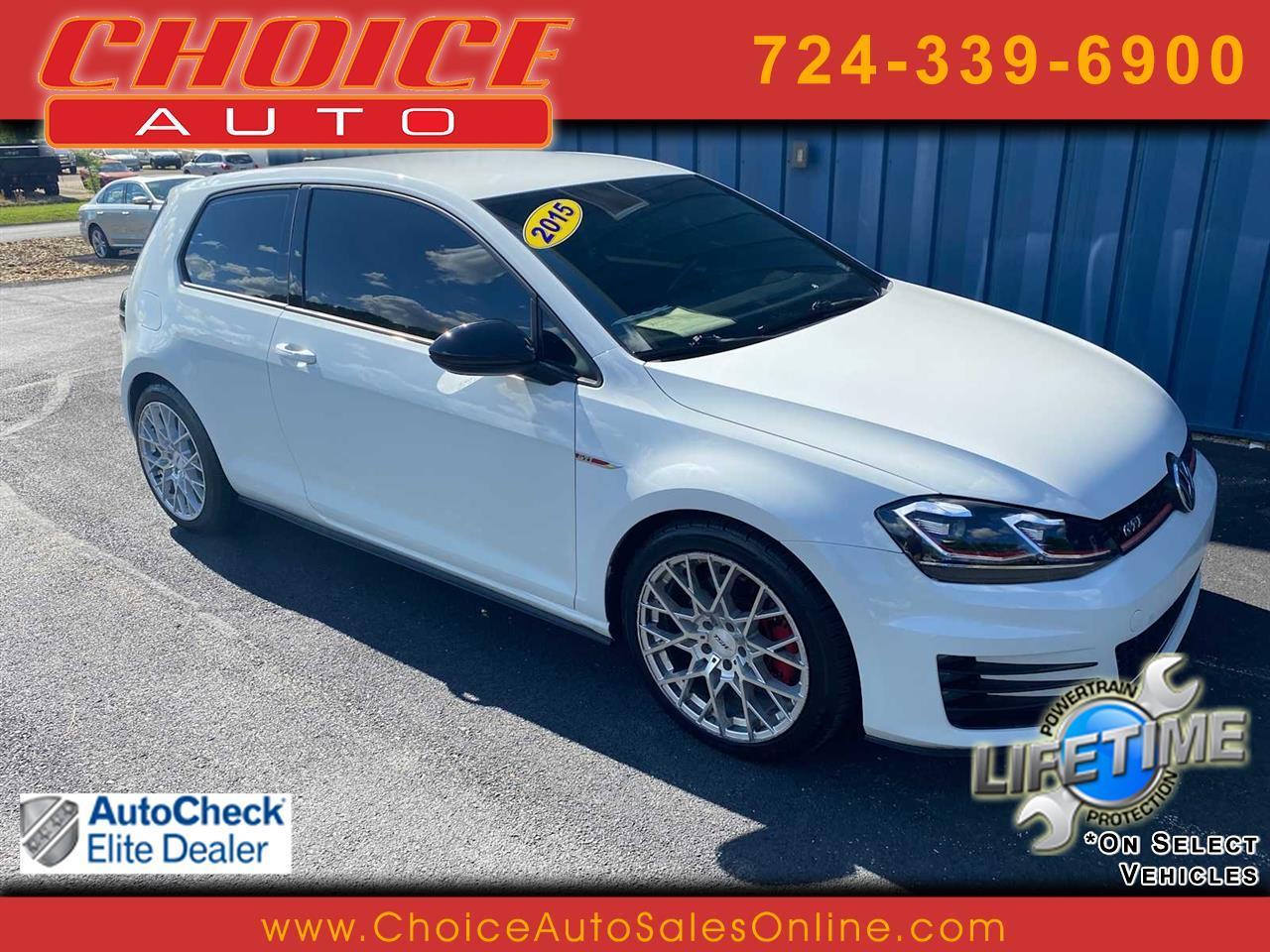 Volkswagen GTI S 6M 2-Door 2015