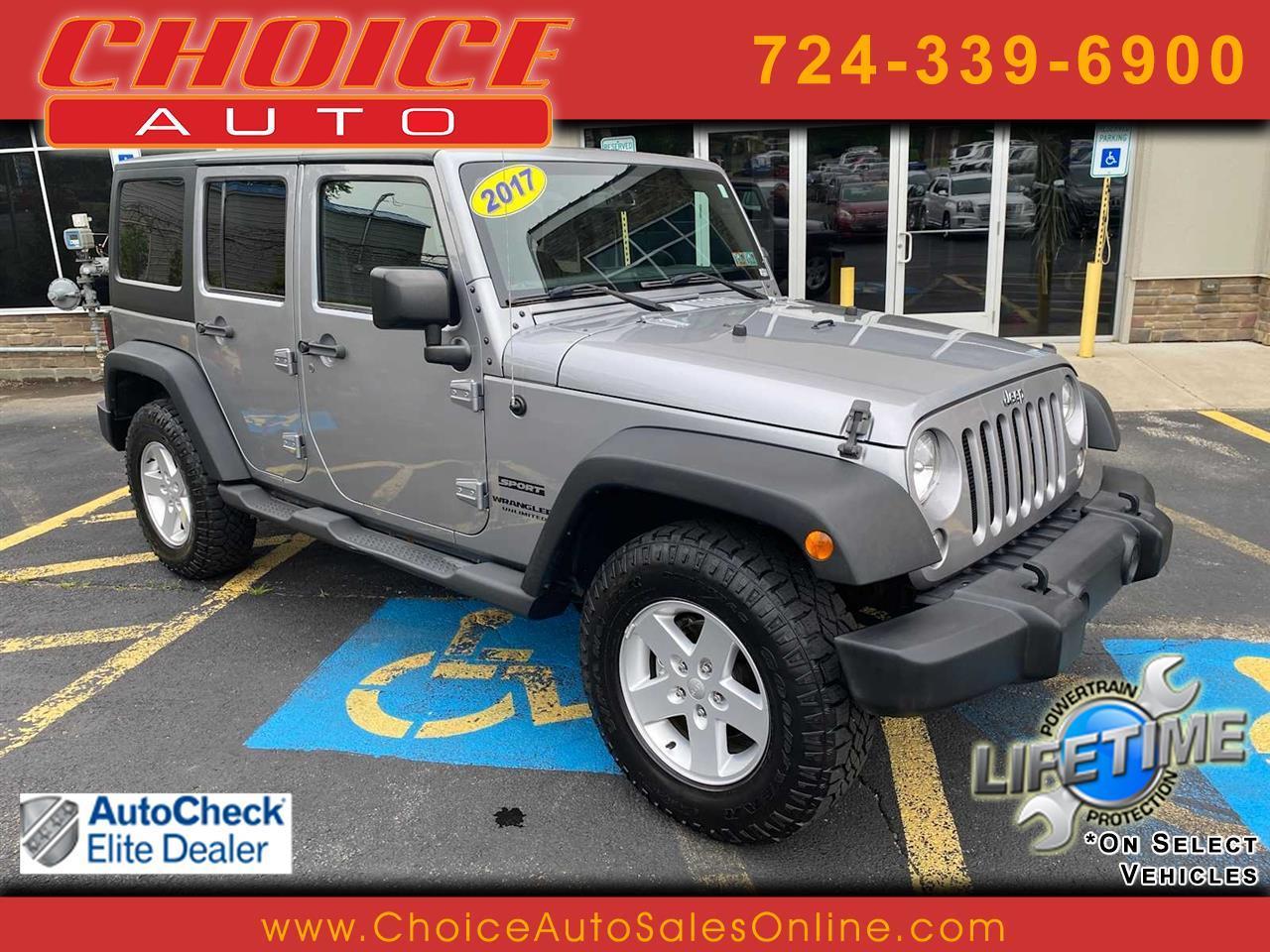 Jeep Wrangler Unlimited Sport 4WD 2017