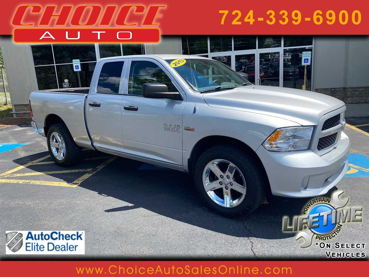 RAM 1500 Express 4x4 Quad Cab 6'4" Box 2013