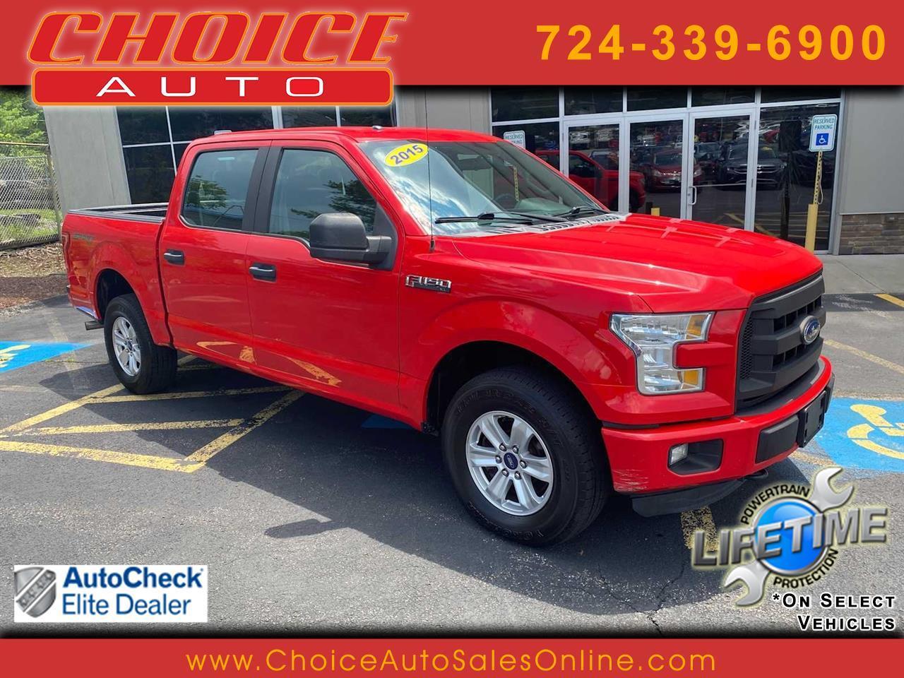 Ford F-150 XL SuperCrew 5.5-ft. Bed 4WD 2015