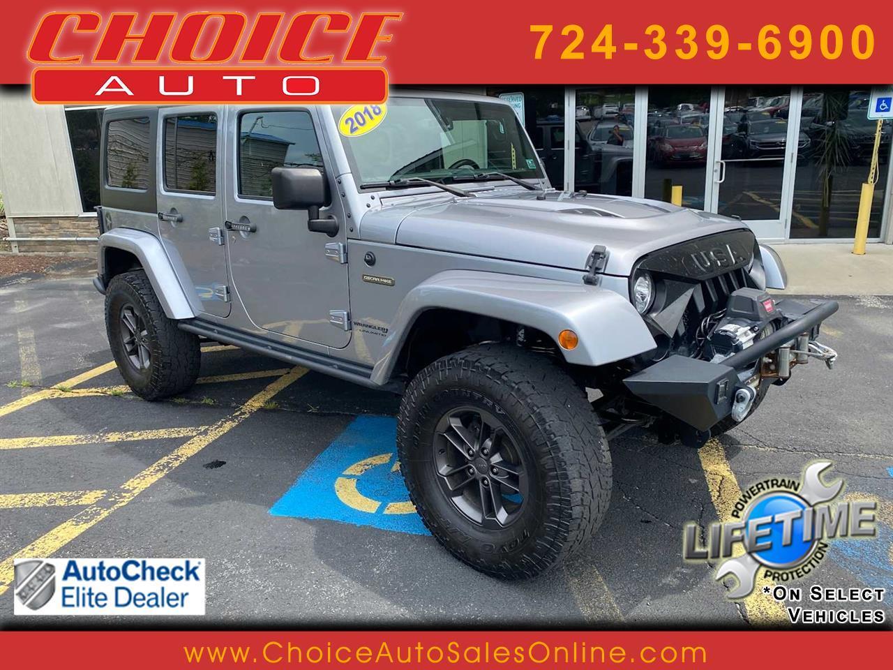 Jeep Wrangler JK Unlimited Sport 4WD 2018