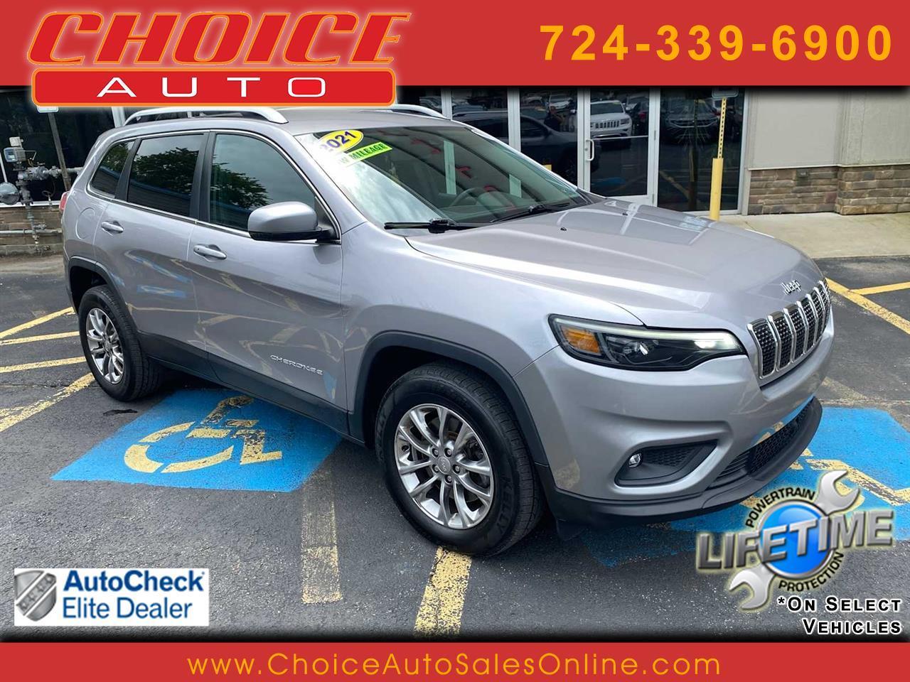 Jeep Cherokee Latitude LUX 4D SUV 4WD 2021