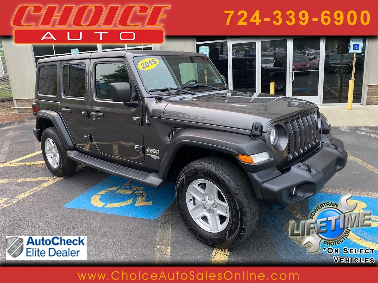 Jeep Wrangler Unlimited Sport 2019