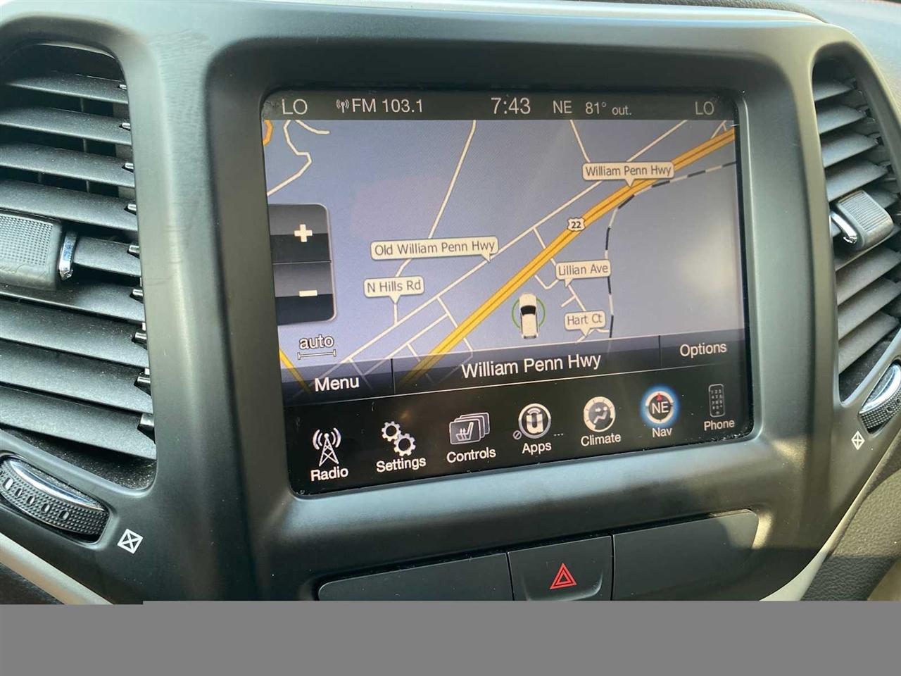 Jeep Cherokee Limited 4WD 2015