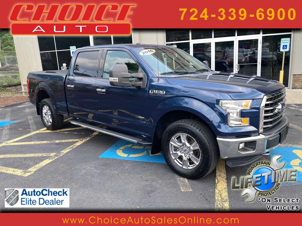 Ford F-150 XLT SuperCrew 6.5-ft Box 4WD 2016