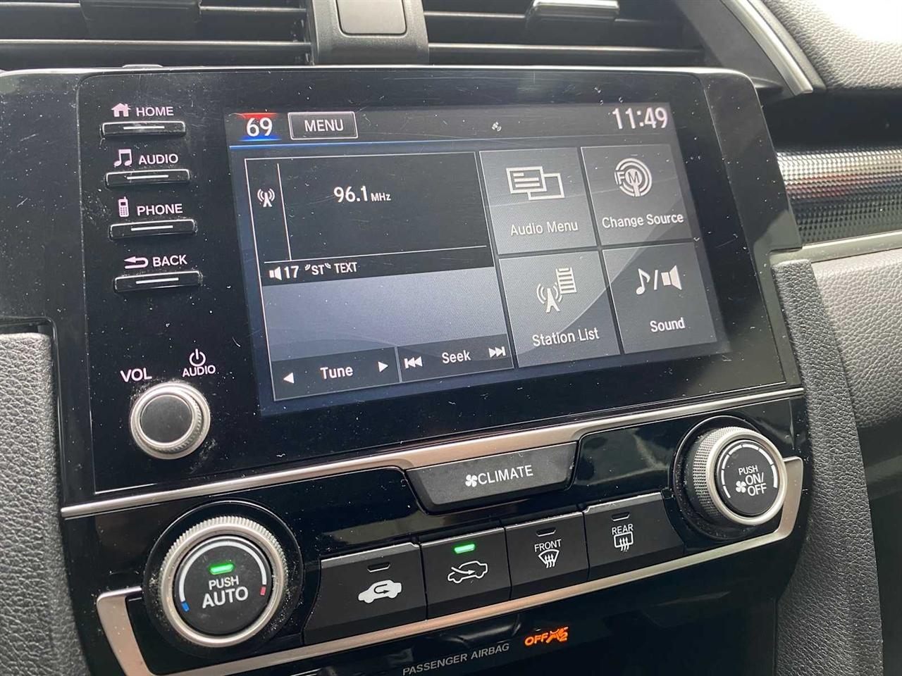 Honda Civic EX Honda Sensing Sedan CVT 2019