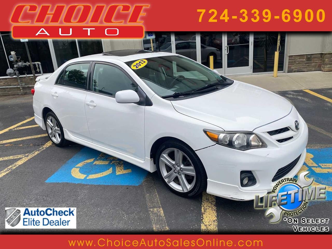 2013 Toyota Corolla S 4-Speed AT