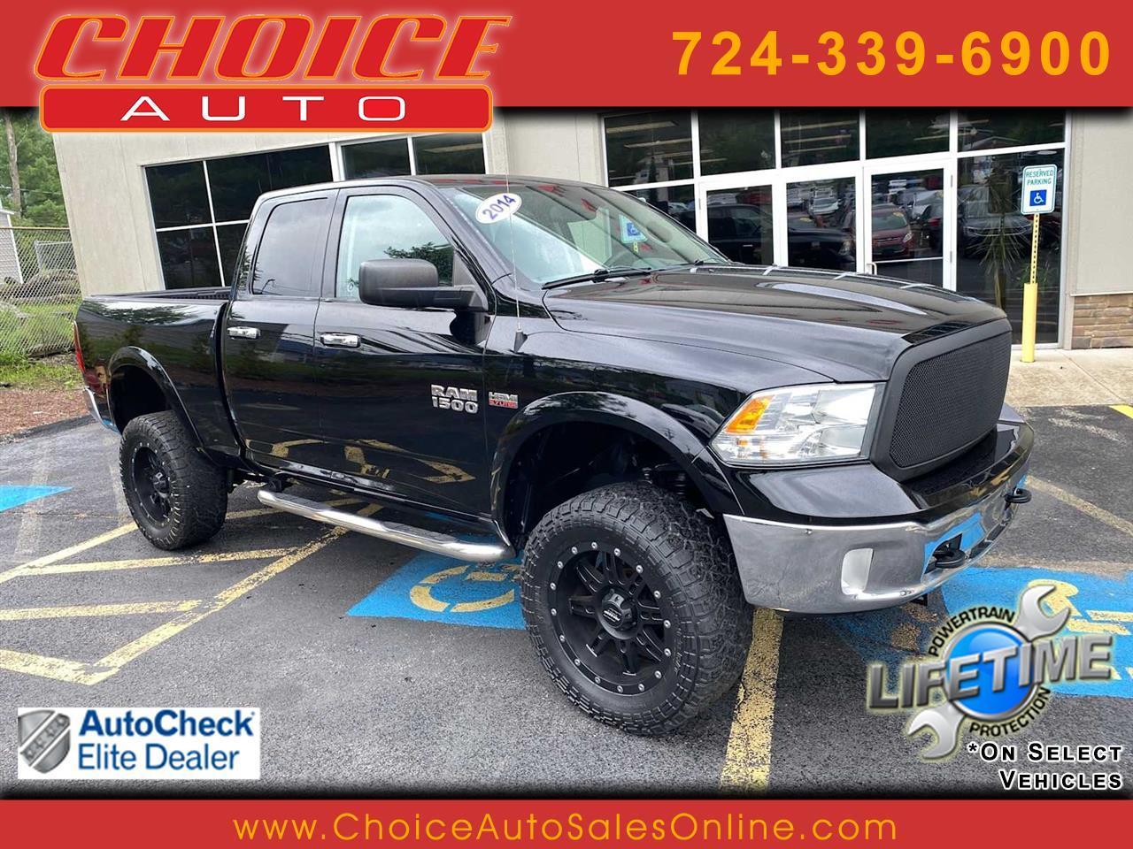 2014 RAM 1500 SLT Quad Cab 4WD
