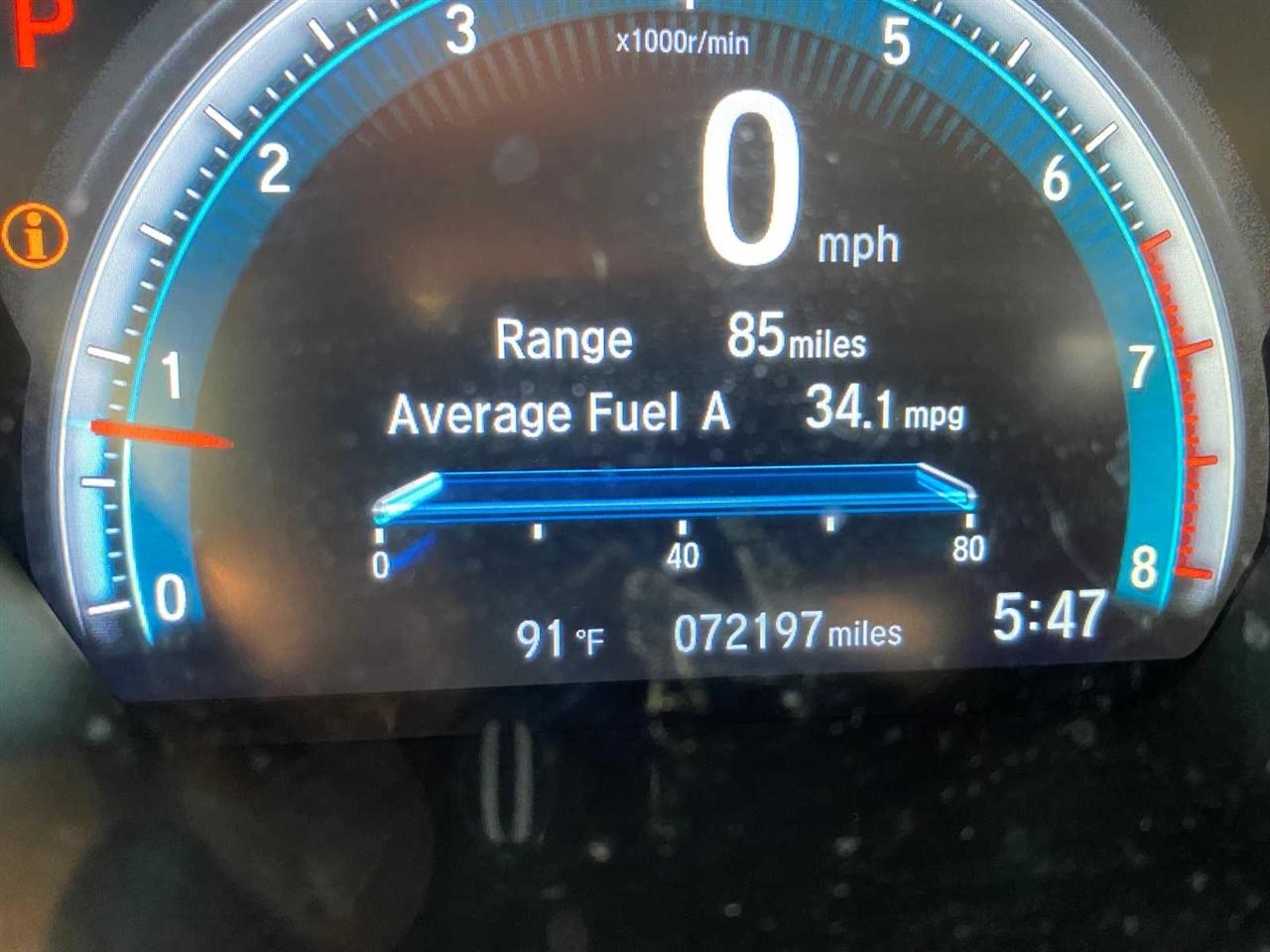 Honda Civic EX-T Sedan CVT 2017