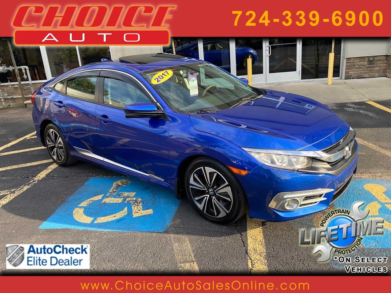 Honda Civic EX-T Sedan CVT 2017