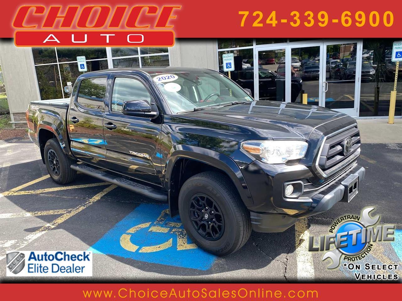 Toyota Tacoma SR5 Double Cab Long Bed V6 6AT 4WD 2020