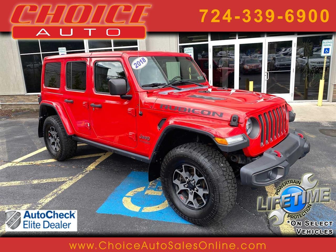 Jeep Wrangler Unlimited Rubicon 2018