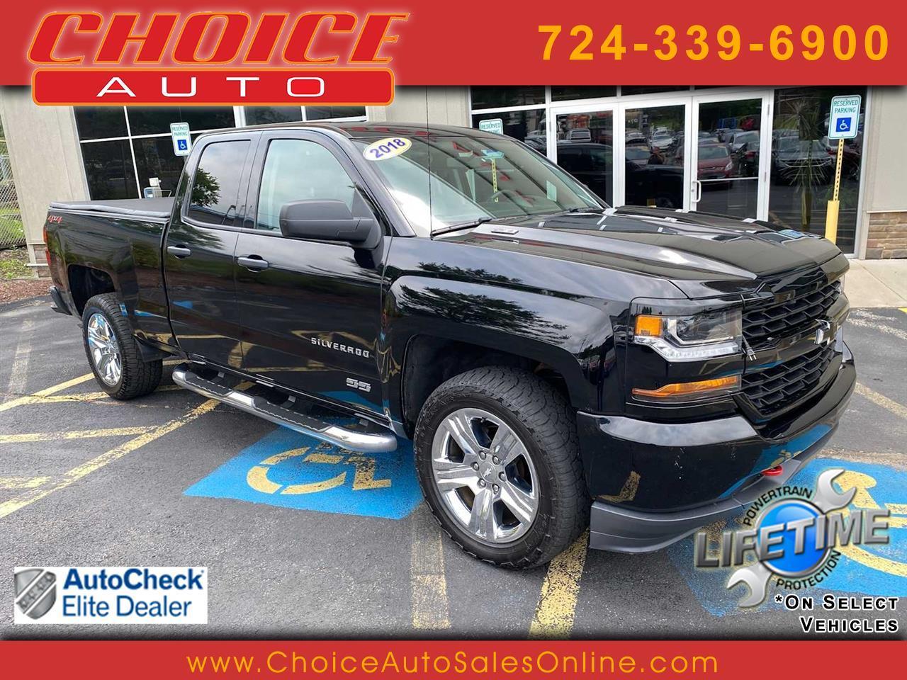 Chevrolet Silverado 1500 Work Truck Double Cab 4WD 2018