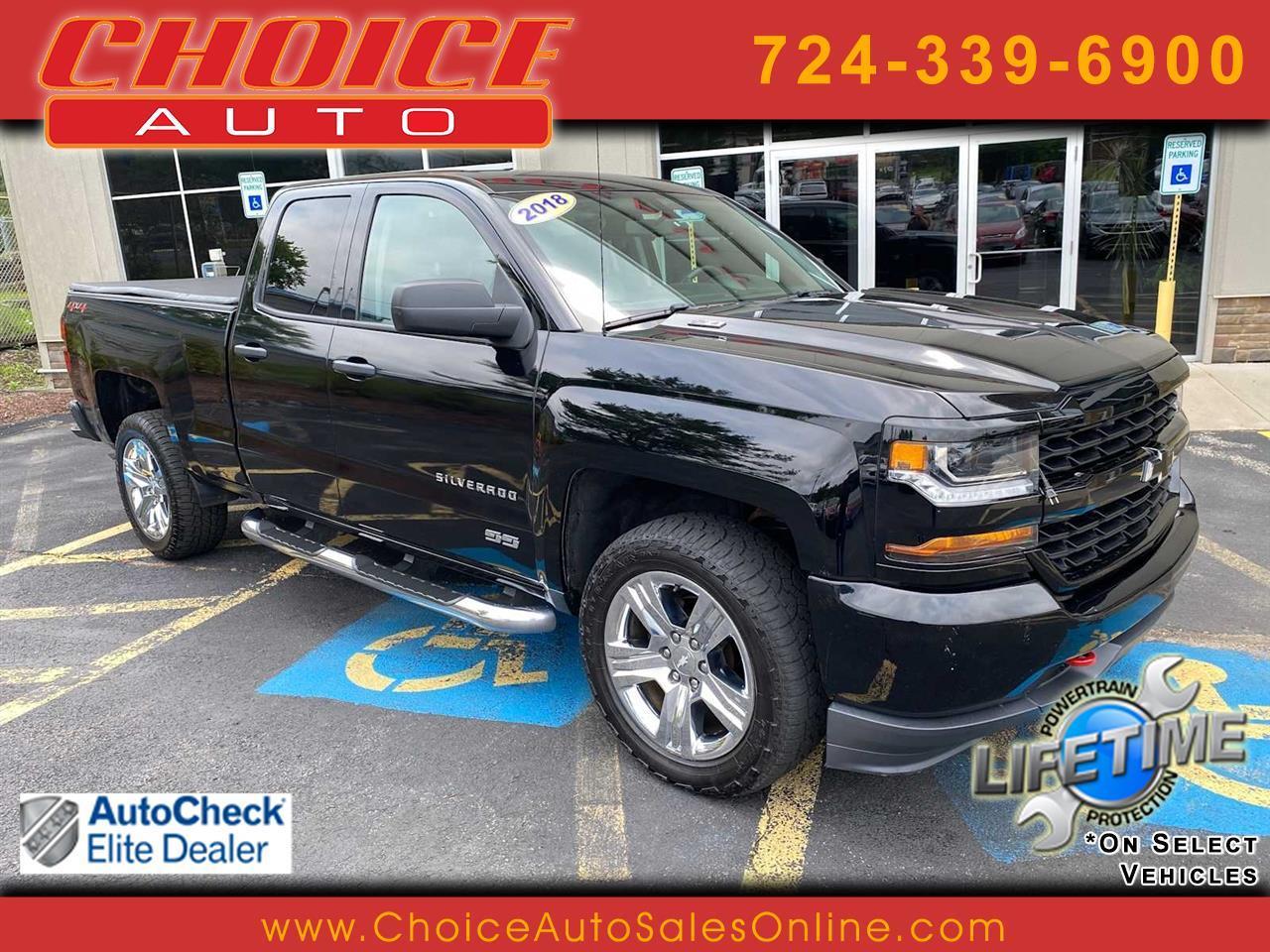 Chevrolet Silverado 1500 Work Truck Double Cab 4WD 2018