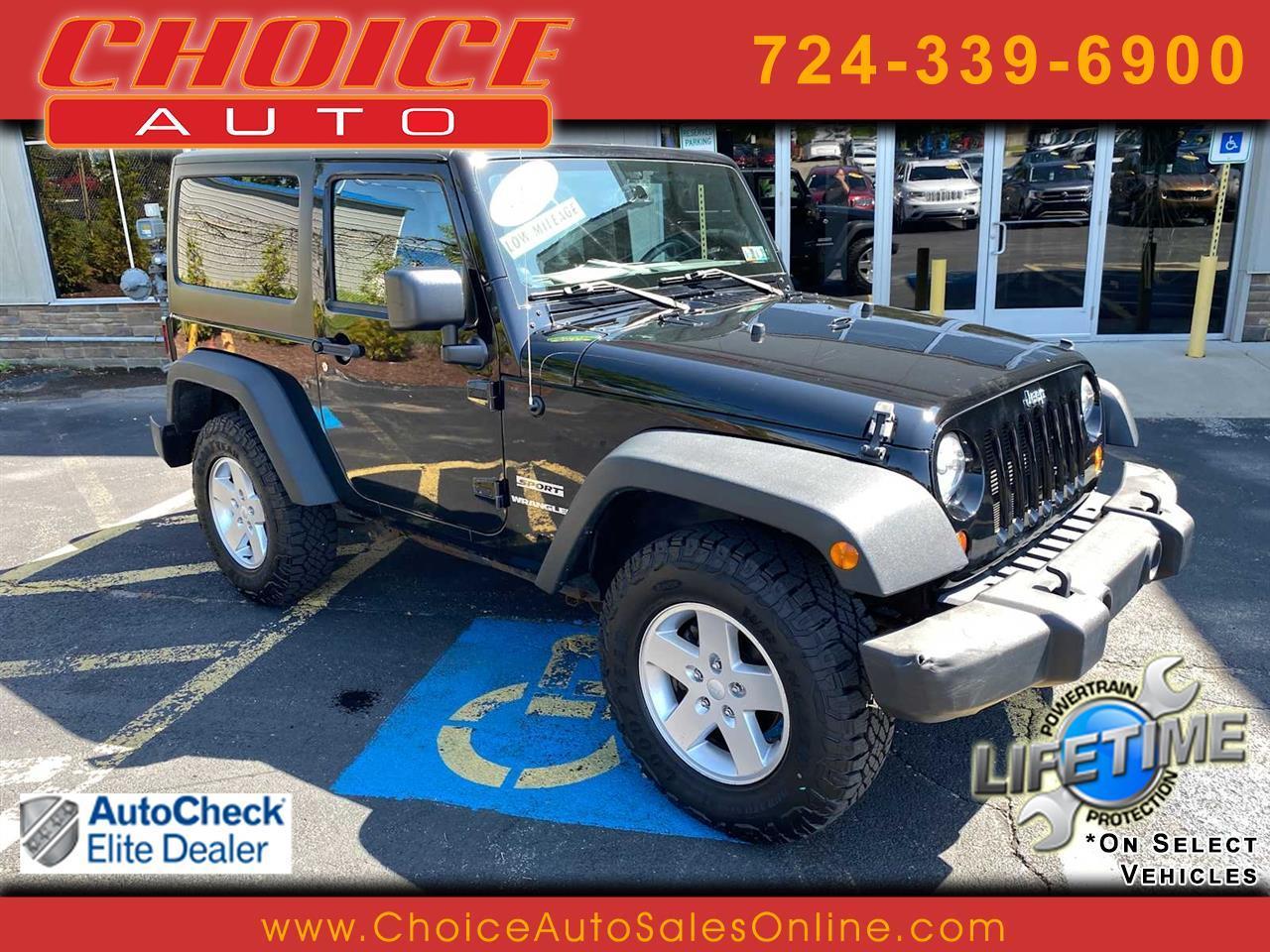 Jeep Wrangler Sport 4WD 2013