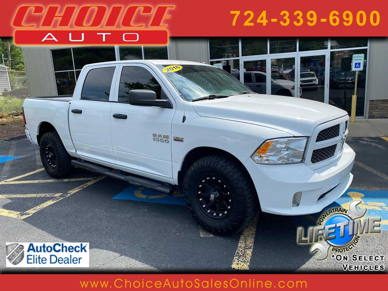 RAM 1500 Tradesman Crew Cab SWB 4WD 2016