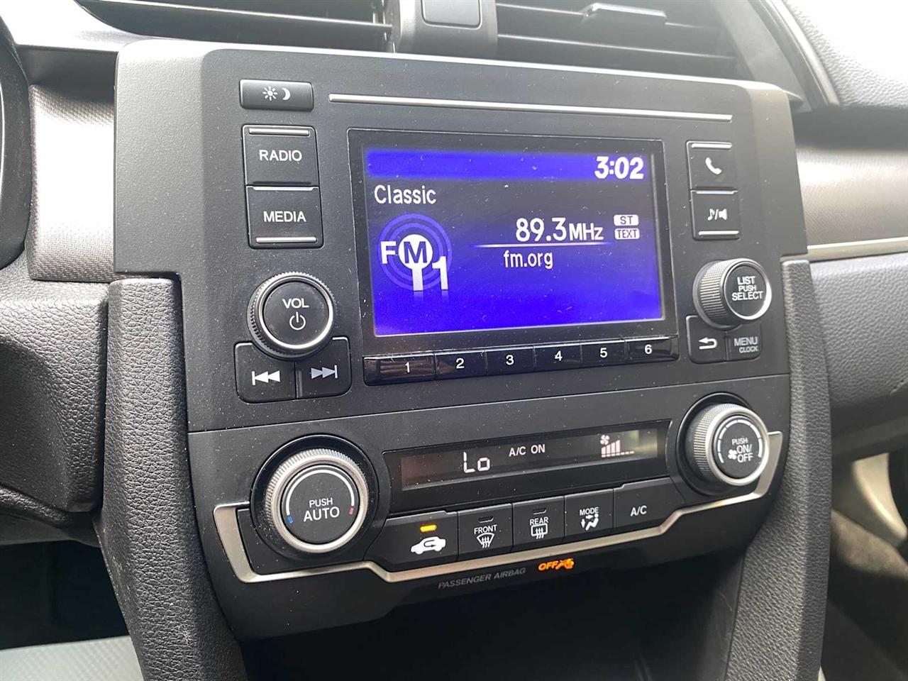 Honda Civic LX Honda Sensing Sedan CVT 2019